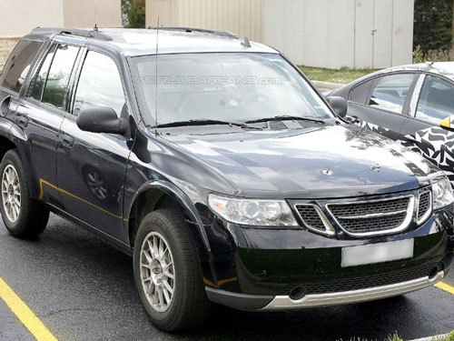 The new 2010 Saab 9-4x was caught without camo on road testing.