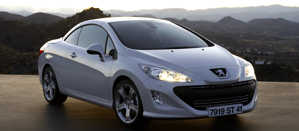 Look at the first official images of the new Peugeot 308 CC.