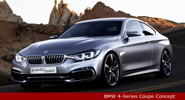 BMW's  4-Series Coupe Concept Unveiled