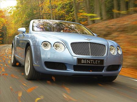 The new Bentley Continental GTC based on the GT coupe the new convertible