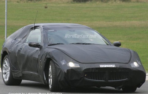 The Italian car maker is starting test a new Maserati GT on pablic road 