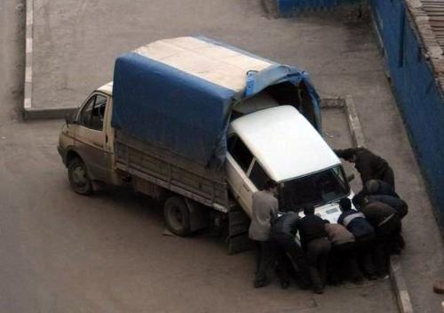 Cheap russian tow truck