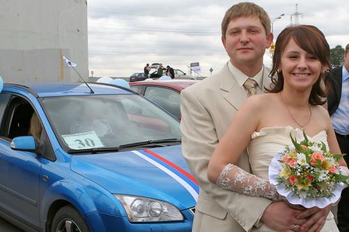 Longest Wedding Procession of the Ford Focus