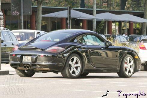 The facelifted Cayman