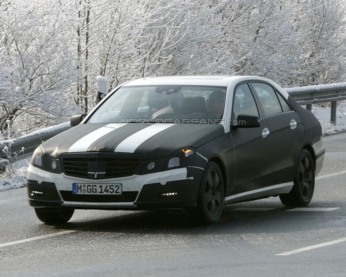 2010 Mercedes E-Class test mule