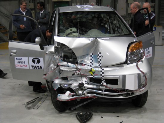 Video Tata Nano Crash Test Carblog