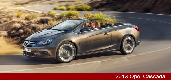 2013 Opel Cascada Convertible