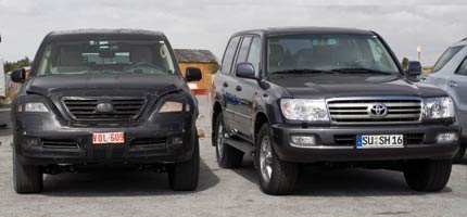 Toyota Land Cruiser and the Lexus LX 570