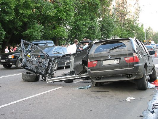 BMW X5 Crash