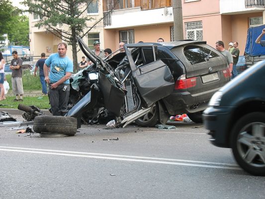 BMW X5 Crash