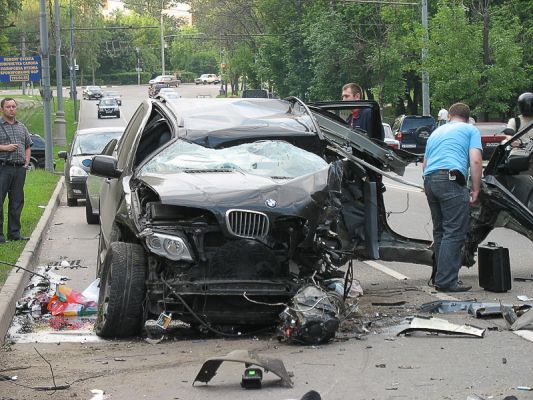 BMW X5 Crash